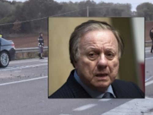 Morto in un frontale sull'Aurelia l'ex ministro Altero Matteoli