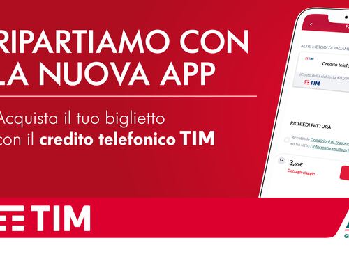 Con l’app Trenitalia si arricchisce l’offerta mobile ticketing di Tim