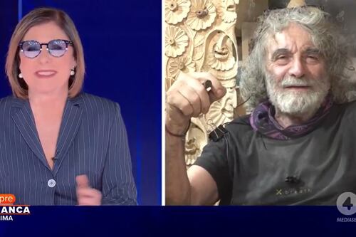 E' sempre Cartabianca, le avances di Corona a Bianca Berlinguer: "Le donano tanto"