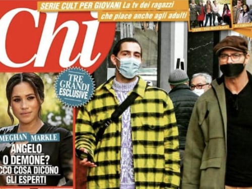 Zorzi e Garko la strana coppia. "Chi" li ha pizzicati così