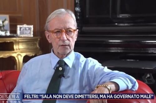 Feltri travolge Sala: “In politica le ha sbagliate tutte. Milano è stata abbandonata”