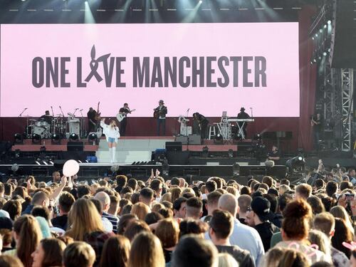 "One love Manchester", in 50 mila al concerto contro il terrorismo con Ariana Grande
