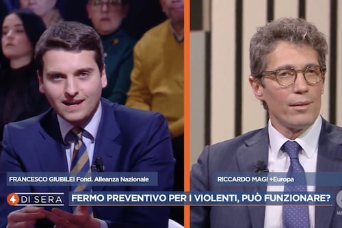 4disera, Giubilei smaschera Magi: "La sinistra scende in piazza coi delinquenti"