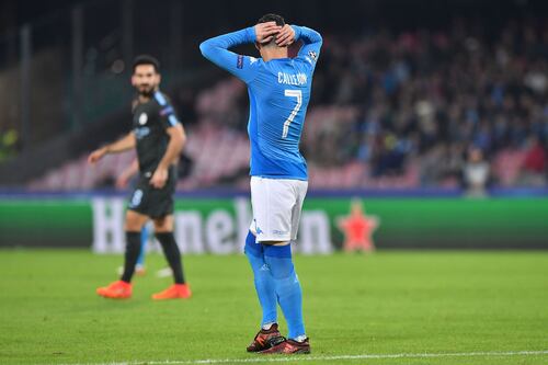 Napoli con un piede fuori dalla Champions