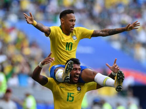 Neymar-Firmino, il Brasile batte il Messico e vola ai quarti