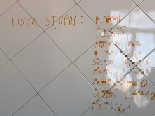 Orrore al liceo Giulio Cesare: nei bagni trovata "lista" delle studentesse da stuprare