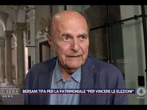 4 di Sera, Bersani ha la ricetta per la sinistra: “Con la patrimoniale vittoria delle elezioni”