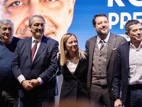 Regionali Lazio, il centrodestra unito tira la volata a Rocca