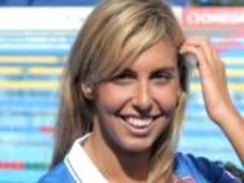 Alessia Filippi nuota per il "suo" oro