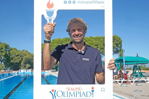 Rosolino dà il via alle Olimpiadi 50&PIÙ