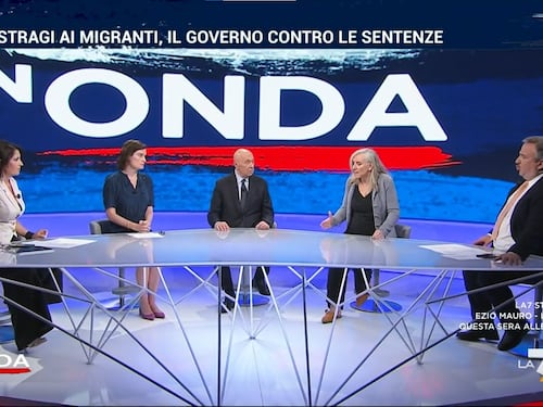In Onda, Mieli gela lo studio: perché non parliamo di stragi comuniste?