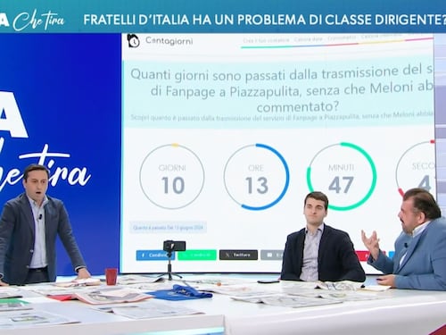 L'aria che tira, Crespi fa crollare il teatrino di Parenzo: "Pericolo fascista?"