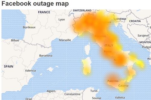 Facebook down, il social network è irraggiungibile