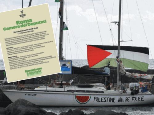 Flotilla accolta alla Camera da Boldrini e Ascari: lo show anti Israele