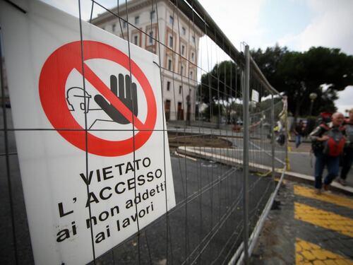 Ecco i cantieri fantasma del Lazio