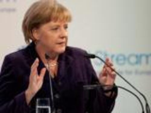 Merkel lancia l'unione fiscale europea