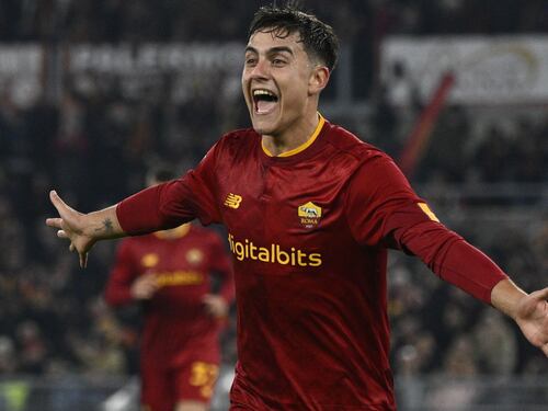 Roma-Fiorentina, la risolve Dybala: doppietta e quinto posto in classifica