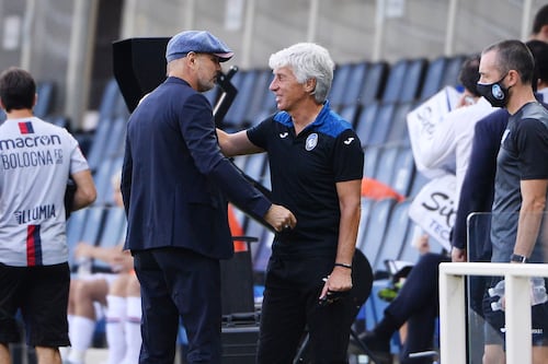 Gasperini batte Mihajlovic. E i due tecnici sfiorano la rissa