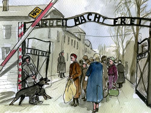«Auschwitz e il cioccolato» in un film ad acquerelli
