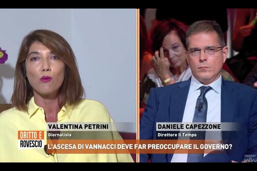 Dritto e rovescio, Capezzone silenzia Petrini su tutta la linea: “Ranucci? Mutismo e ipocrisia”