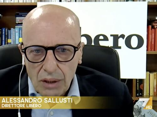 Otto e mezzo, Alessandro Sallusti incastra Giannini sulle droghe: mi dispiace per lui