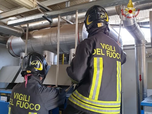 Esplosione all'Hotel Mercure di Roma, tre operai ustionati