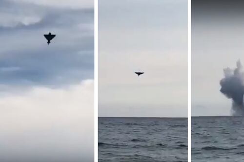 Terracina, aereo precipita in mare durante lo show delle Frecce Tricolori: morto il pilota
