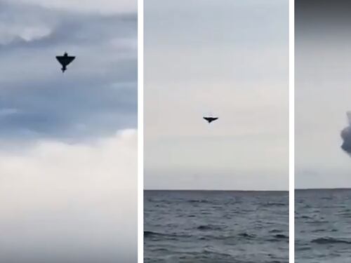 Terracina, aereo precipita in mare durante lo show delle Frecce Tricolori: morto il pilota