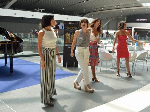 La musica lirica "atterra" a Fiumicino e incanta passeggeri