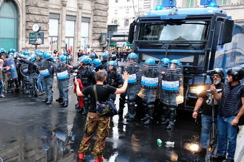 Scontri no green pass, la ricostruzione del prefetto Piantedosi. L'assalto di Fn come possibile reazione agli sgomberi