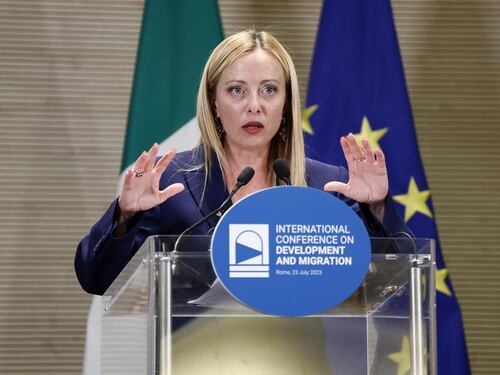 Emergenza migranti, a Roma Giorgia Meloni lancia il progetto per il Mediterraneo