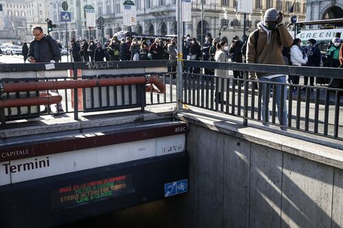 Venerdì da incubo a Roma: lo sciopero ferma metro, autobus e treni