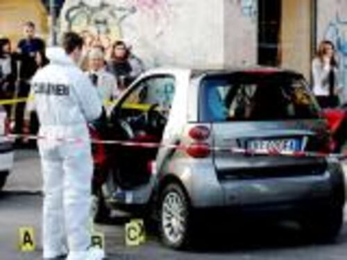 Spari in strada, esecuzione fallita