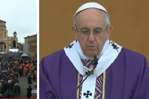 Papa Francesco a Carpi: "Non siate prigionieri del pessimismo"