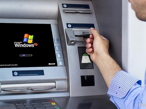 Windows Xp in pensione, ma il bancomat è sempre sicuro