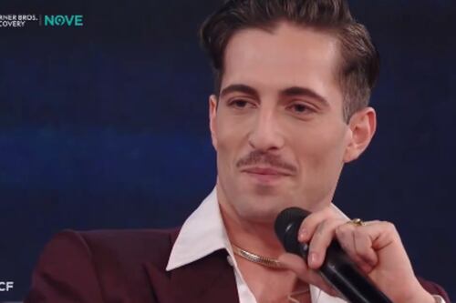 Che tempo che fa, Damiano David strabiliante. I Maneskin? "Amici come prima"