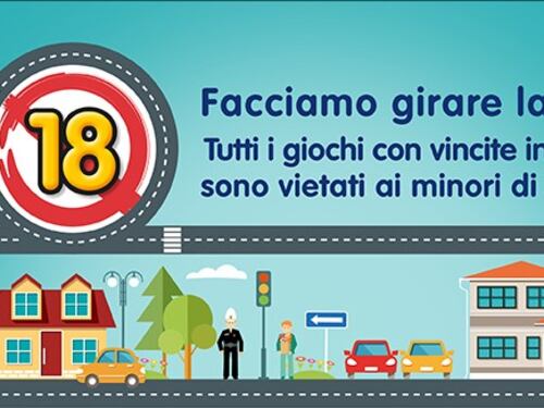 "Facciamo girare la voce" per dire no al gioco minorile