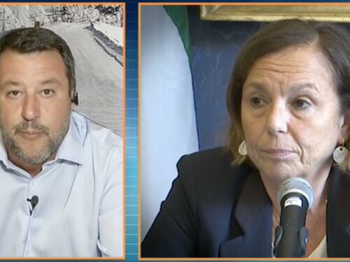 Bomba di Salvini sulla Lamorgese: cosa pensa Draghi, ministra commissariata?