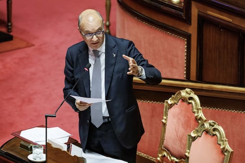 Valditara: "Caduta del muro di Berlino, abbiamo il dovere della memoria"