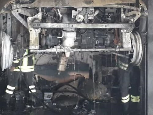 Autofficina esplode, paura al Trionfale. Due feriti