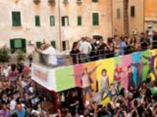 Garbatella in festa Arrivano i Cesaroni