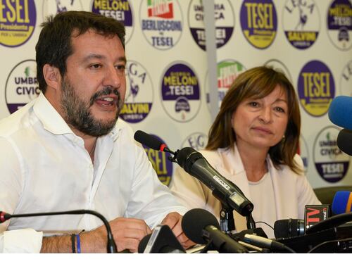 Umbria, trionfa il centrodestra. Salvini: "Impresa storica"