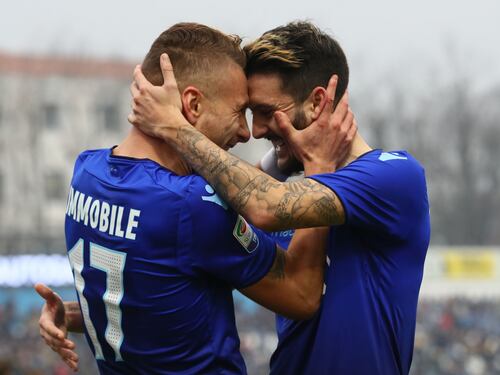 Poker Immobile, la Lazio vola a Ferrara