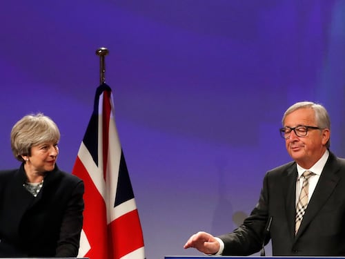 Juncker: "Nessun accordo sulla Brexit"