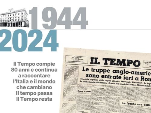 Il tempo passa, Il Tempo resta: oggi in edicola il numero speciale per gli 80 anni