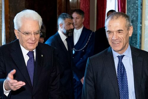 Cottarelli al Quirinale alle 16:30