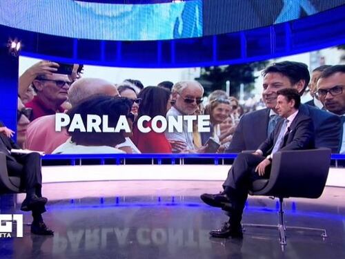 Caos Rai, la misteriosa mail di Salini che imponeva il monologo di Conte