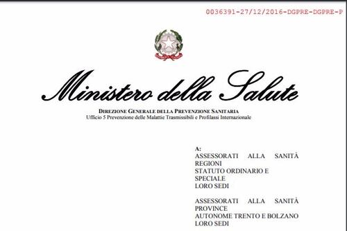 Ecco la circolare del Ministero sulla malaria. Adesso il titolo fatelo voi