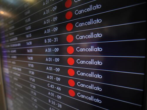 Guasto nel Regno Unito, cancellati voli tra Fiumicino e Ciampino