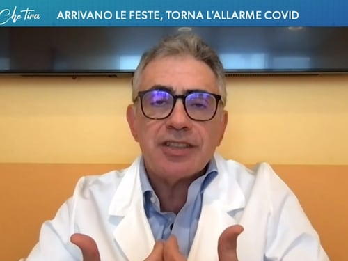 Covid e feste, l'allarme di Pregliasco: "Fase sfortunata, fiammata annuale"